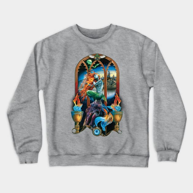 The Goblet of Fire Crewneck Sweatshirt by chloetattooartist